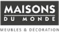 Le logo Maisons du Monde illustre notre collaboration avec Imagreen pour promouvoir des pratiques responsables et durables dans le secteur du design et de l’ameublement.