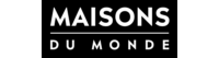 Le logo Maisons du Monde illustre notre collaboration avec Imagreen pour promouvoir des pratiques responsables et durables dans le secteur du design et de l’ameublement.